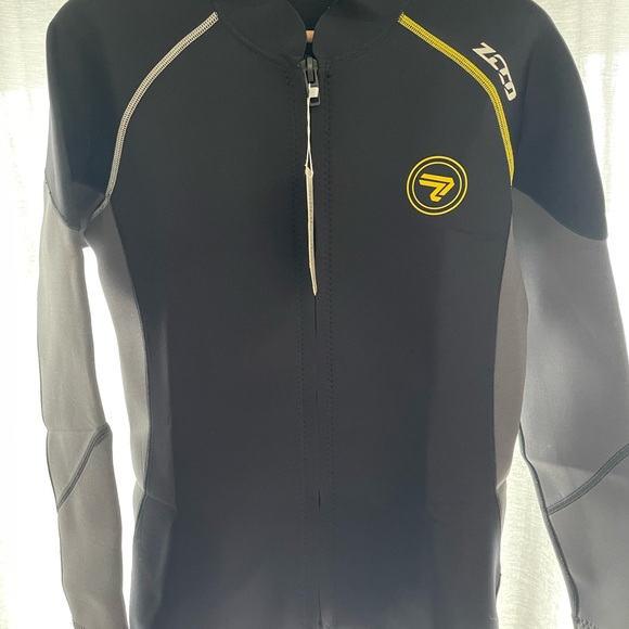 ZCCO wetsuit top 1.5mm item MT201-BG-XL - Picture 1 of 7